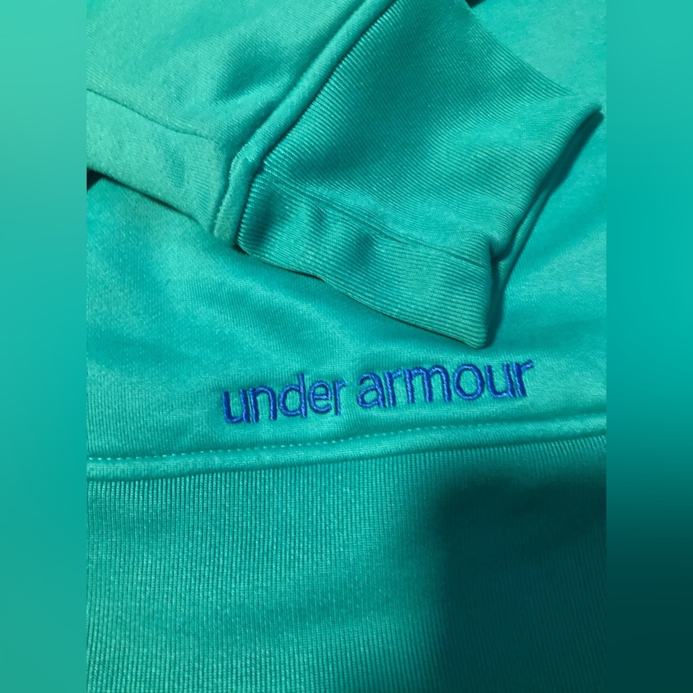 Under Armour, size large, beautiful colors, soft, warm, hoodie - Picture 3 of 6